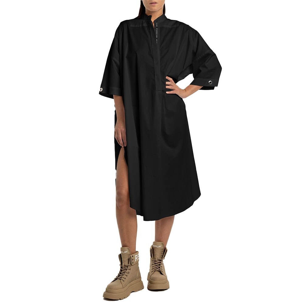 

Платье Replay W9084.000.84936 3/4 Sleeve, черный
