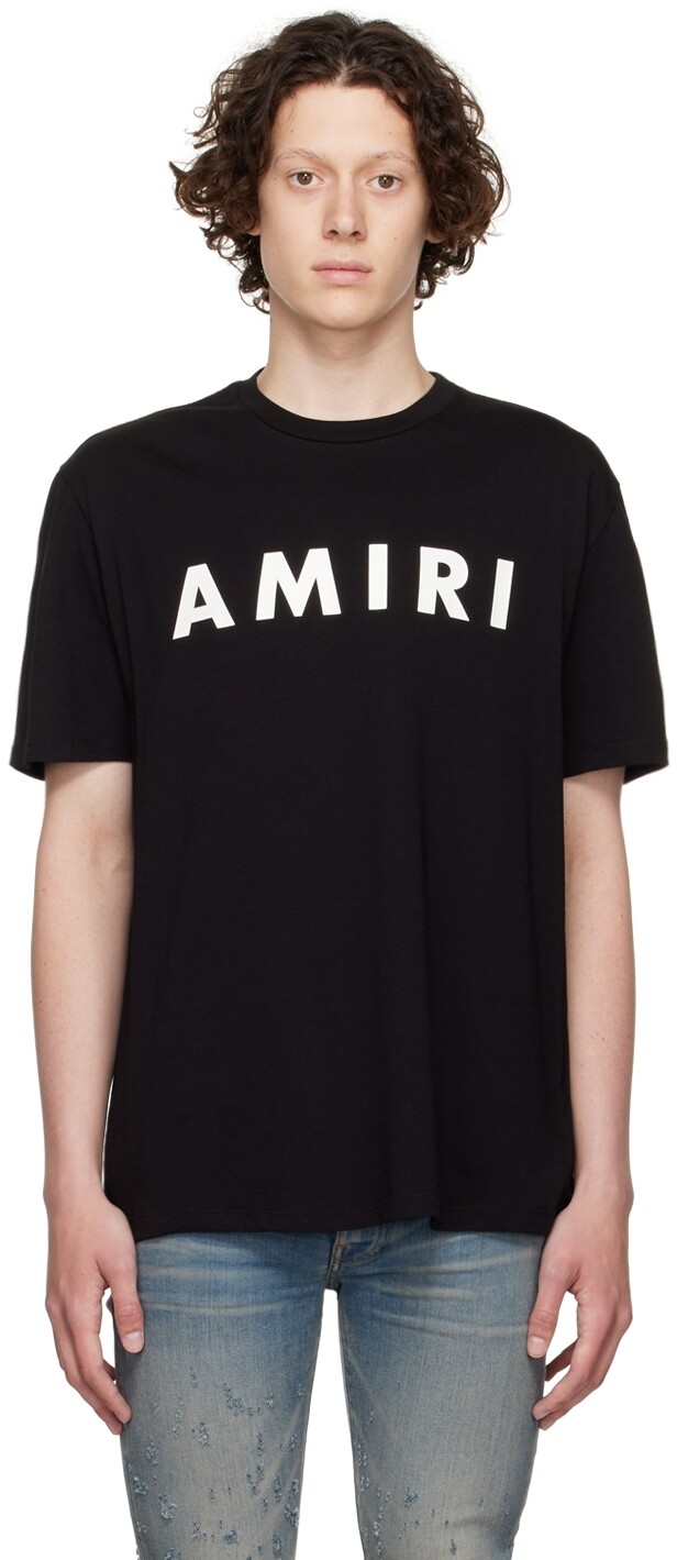 

Черная футболка из джерси AMIRI