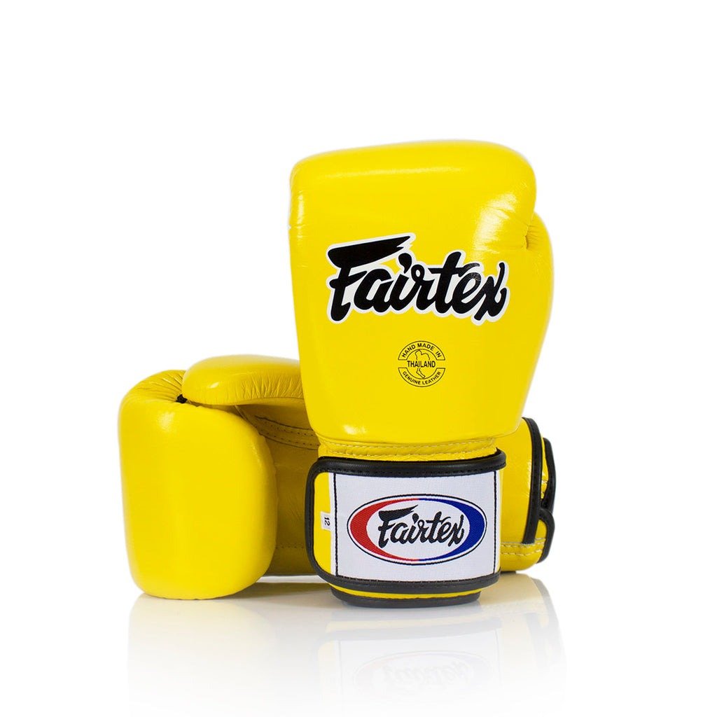 

Боксерские перчатки Fairtex Universal "Tight-Fit" Design, 14 oz., желтый