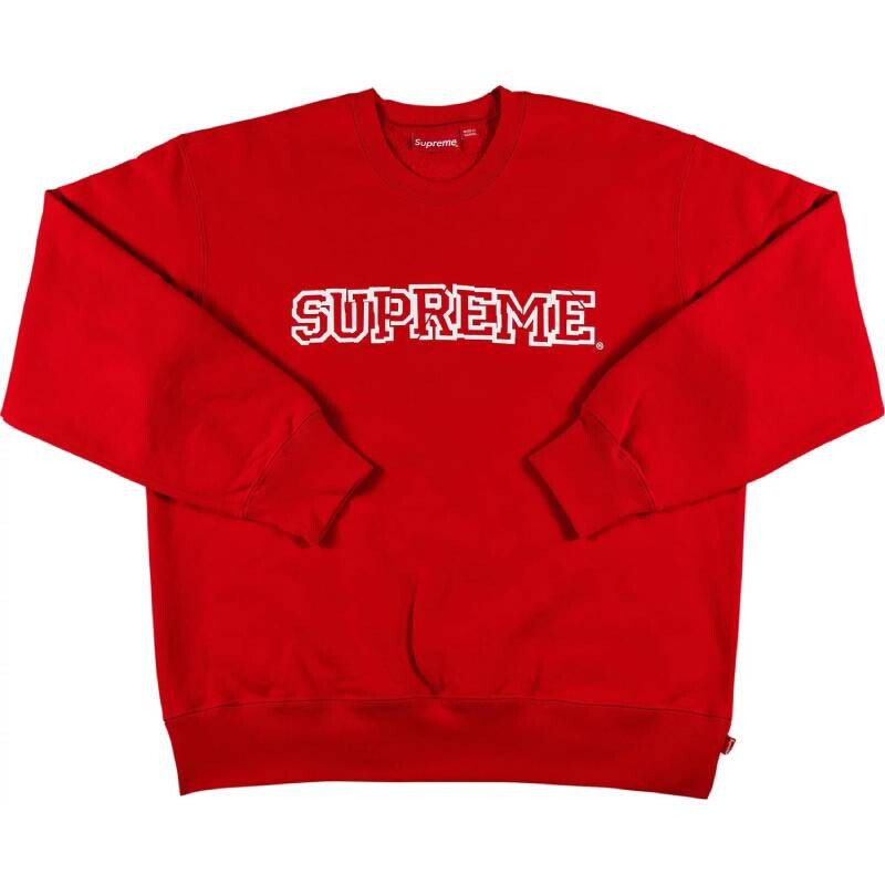 Свитшот Supreme Shattered Logo Crewneck, красный толстовка supreme shattered logo crewneck purple фиолетовый