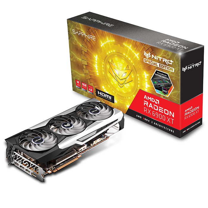 Видеокарта Sapphire Radeon RX 6900 XT Nitro+ Special Edition, 16GB - фото