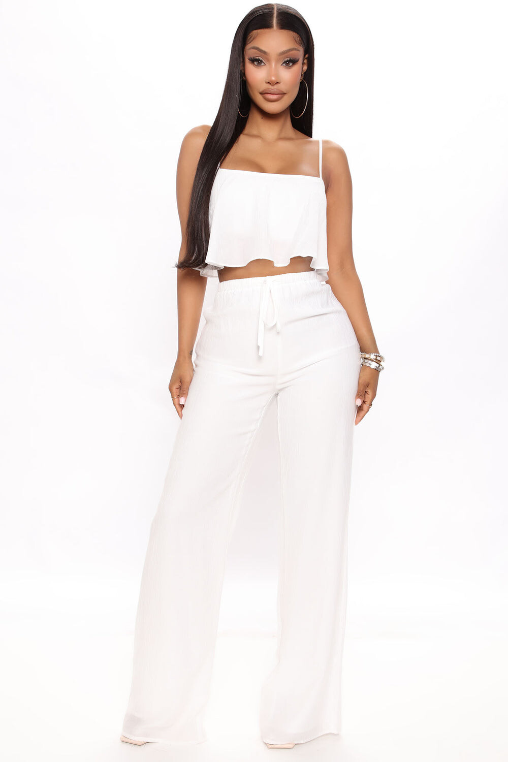 

Брюки Fashion Nova 81010NKN, белый
