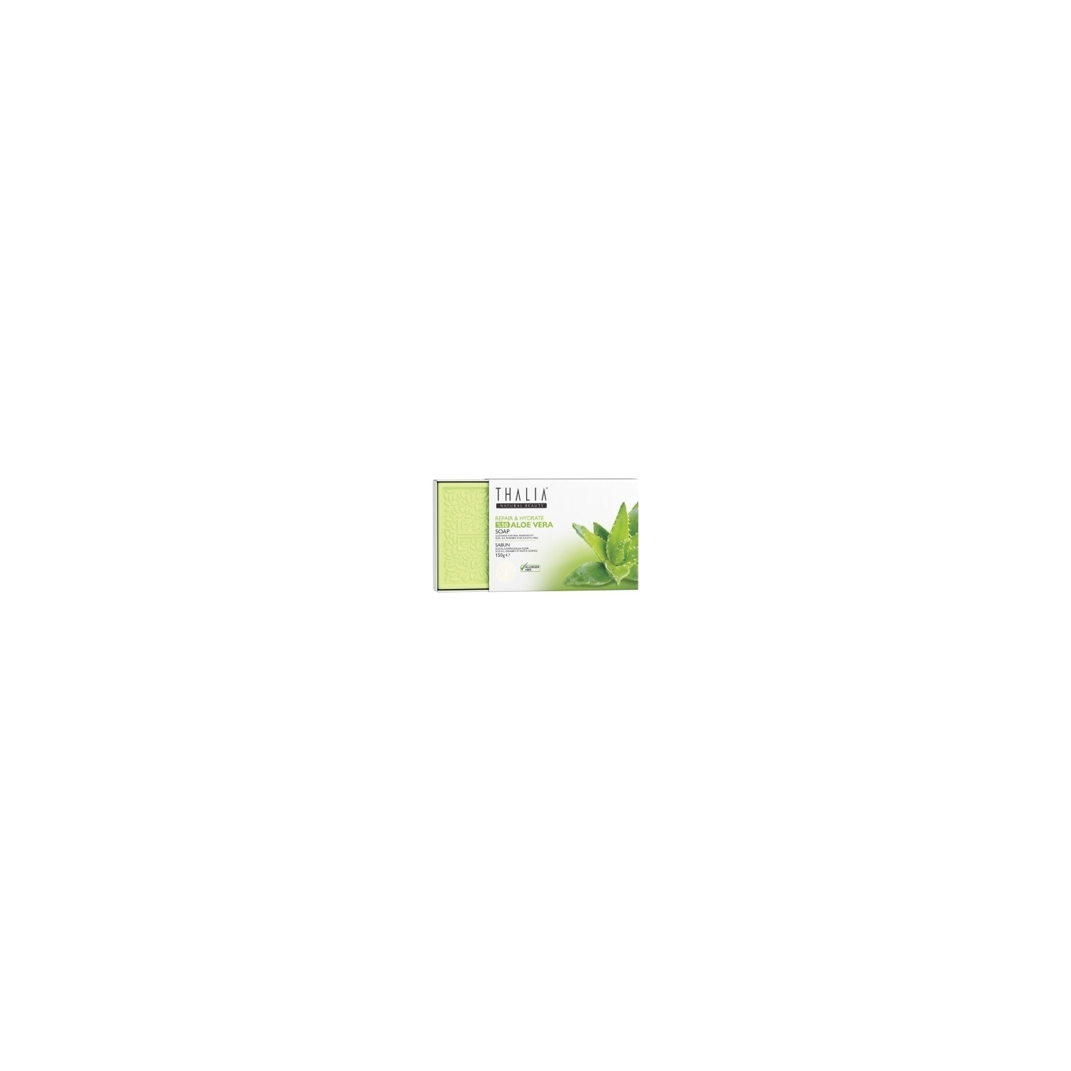 

Натуральное твердое мыло Thalia Aloe Vera Extract, 2 x 75 гр
