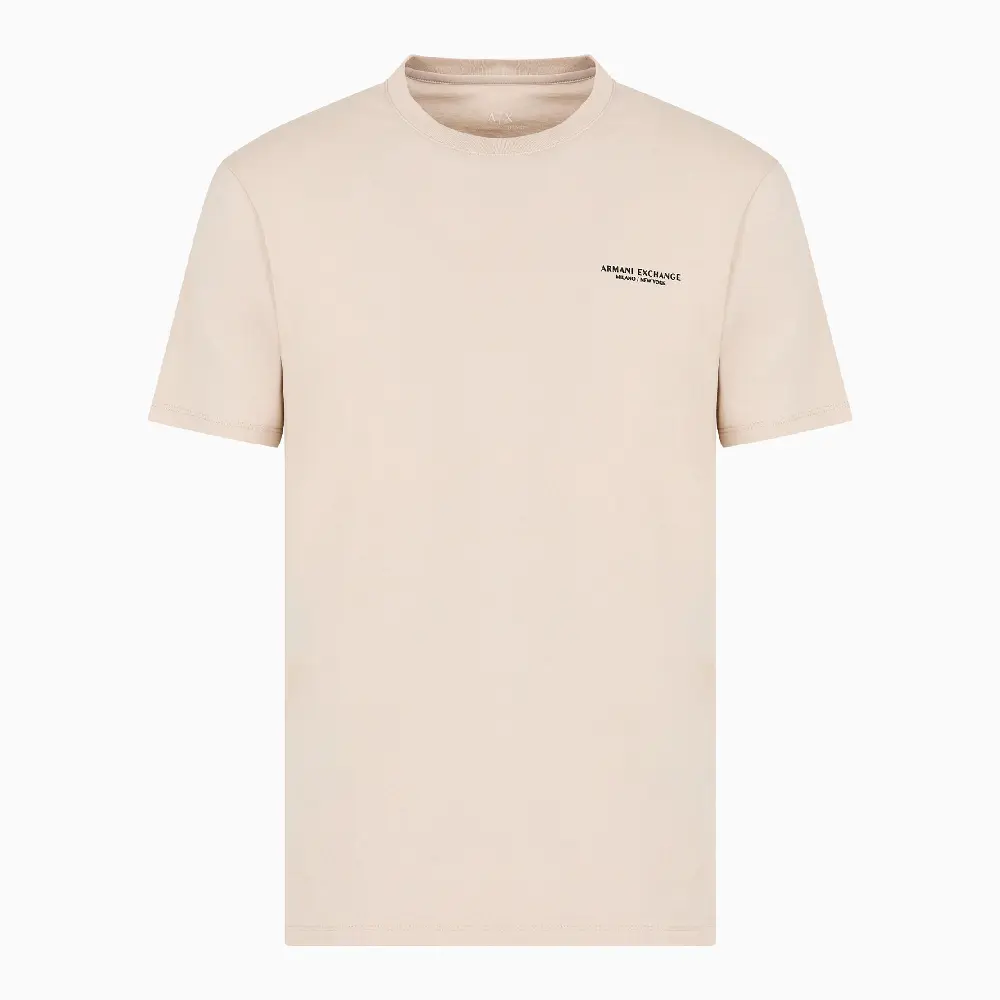 

Футболка Armani Exchange Milano New York Regular Fit, бежевый