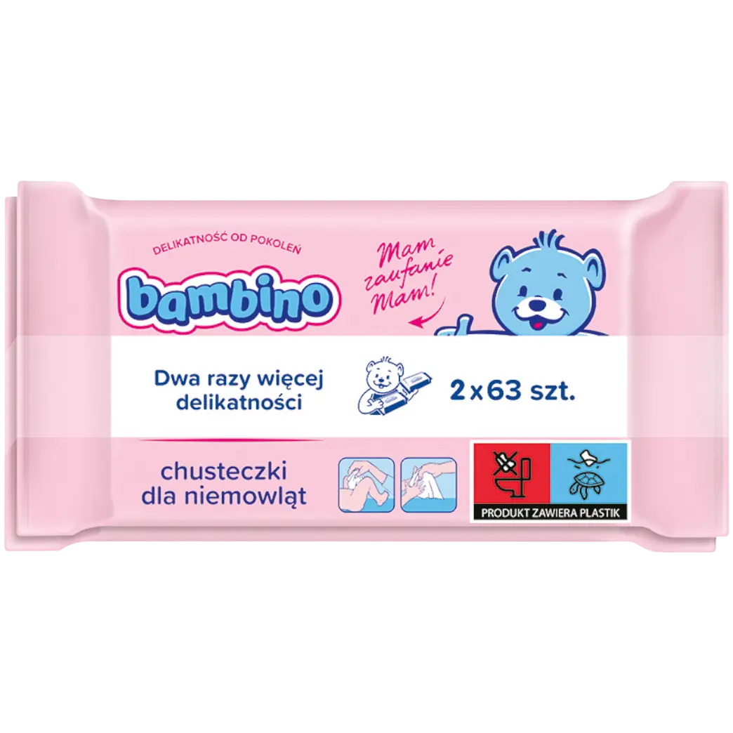 

Bambino Dla niemowląt салфетки для ухода, 2 шт.