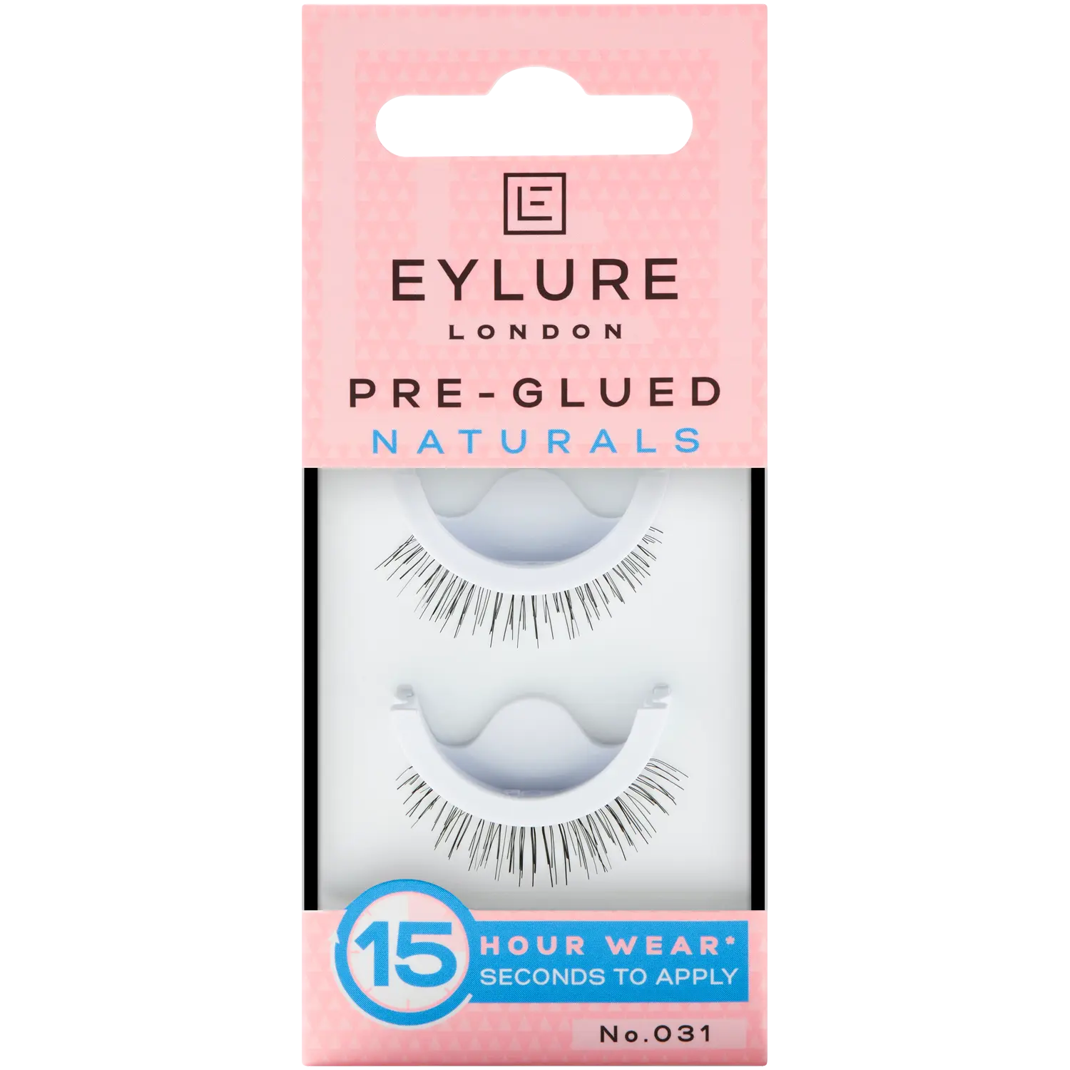 

Eylure Pre-Glued накладные ресницы самоклеящиеся 031, 2 шт/1 упаковка