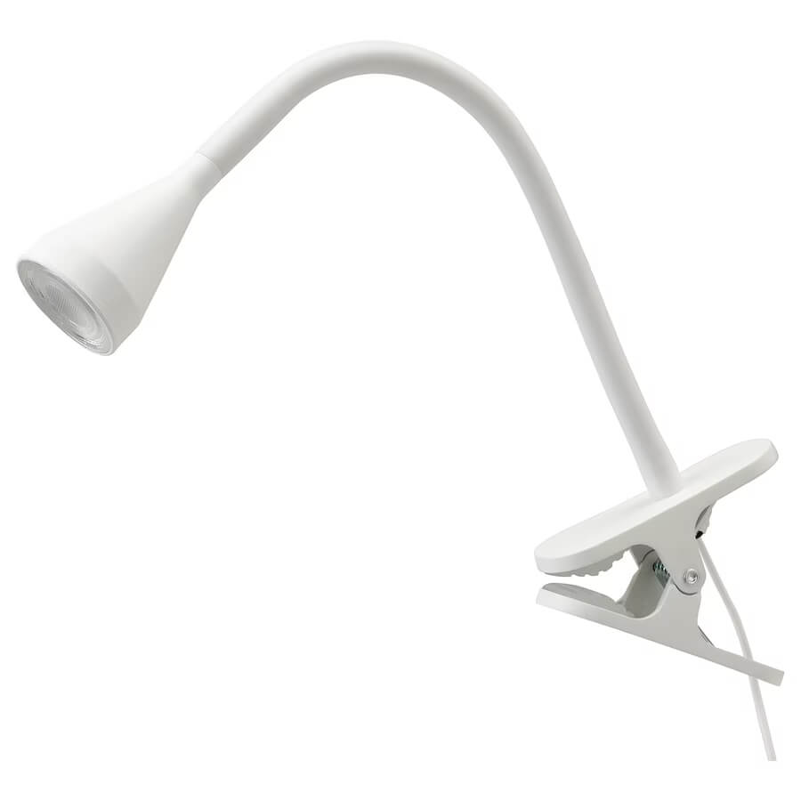 Рабочая лампа Ikea Navlinge Led Tweezer Spotlight, белый