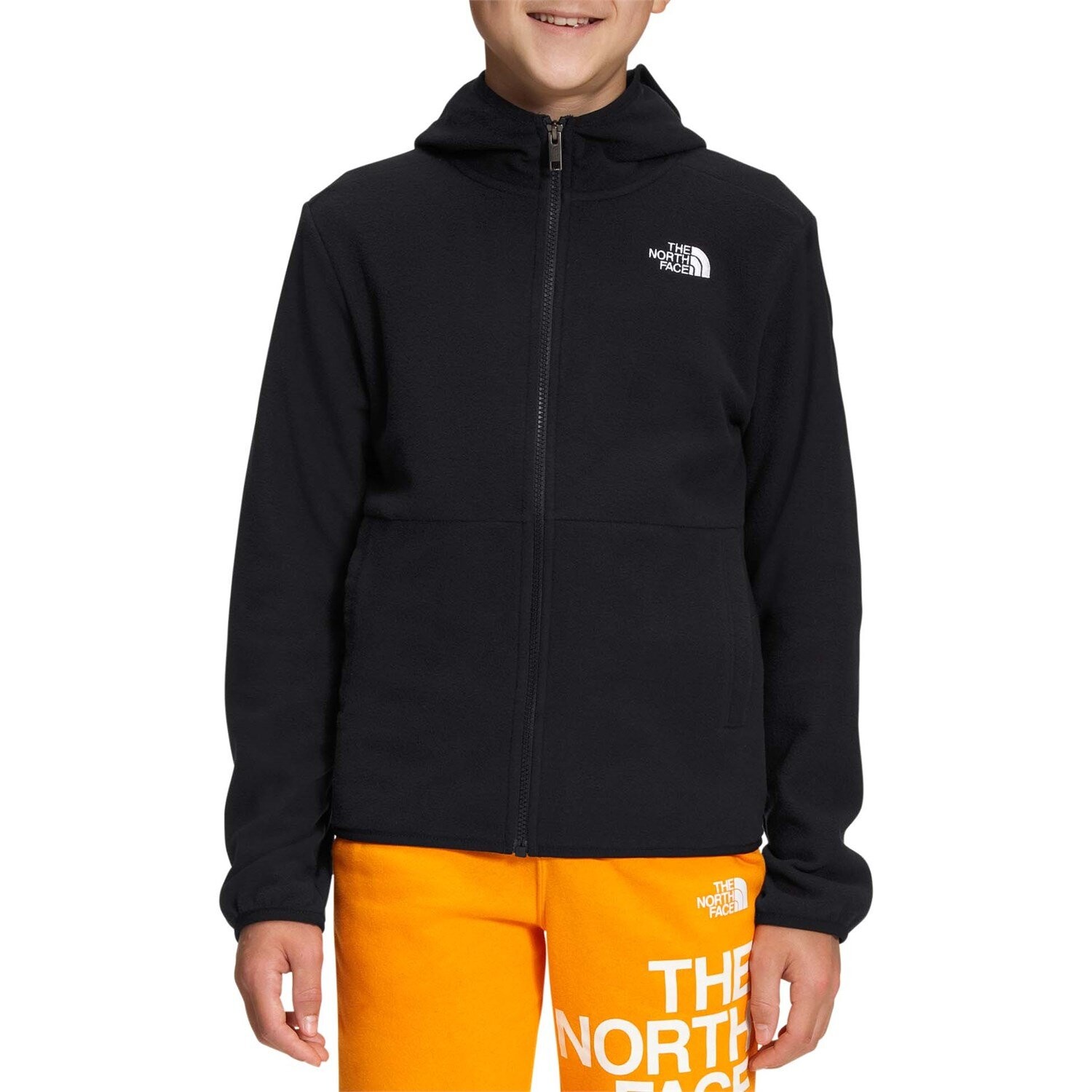 

Куртка с капюшоном на молнии The North Face Glacier, черный