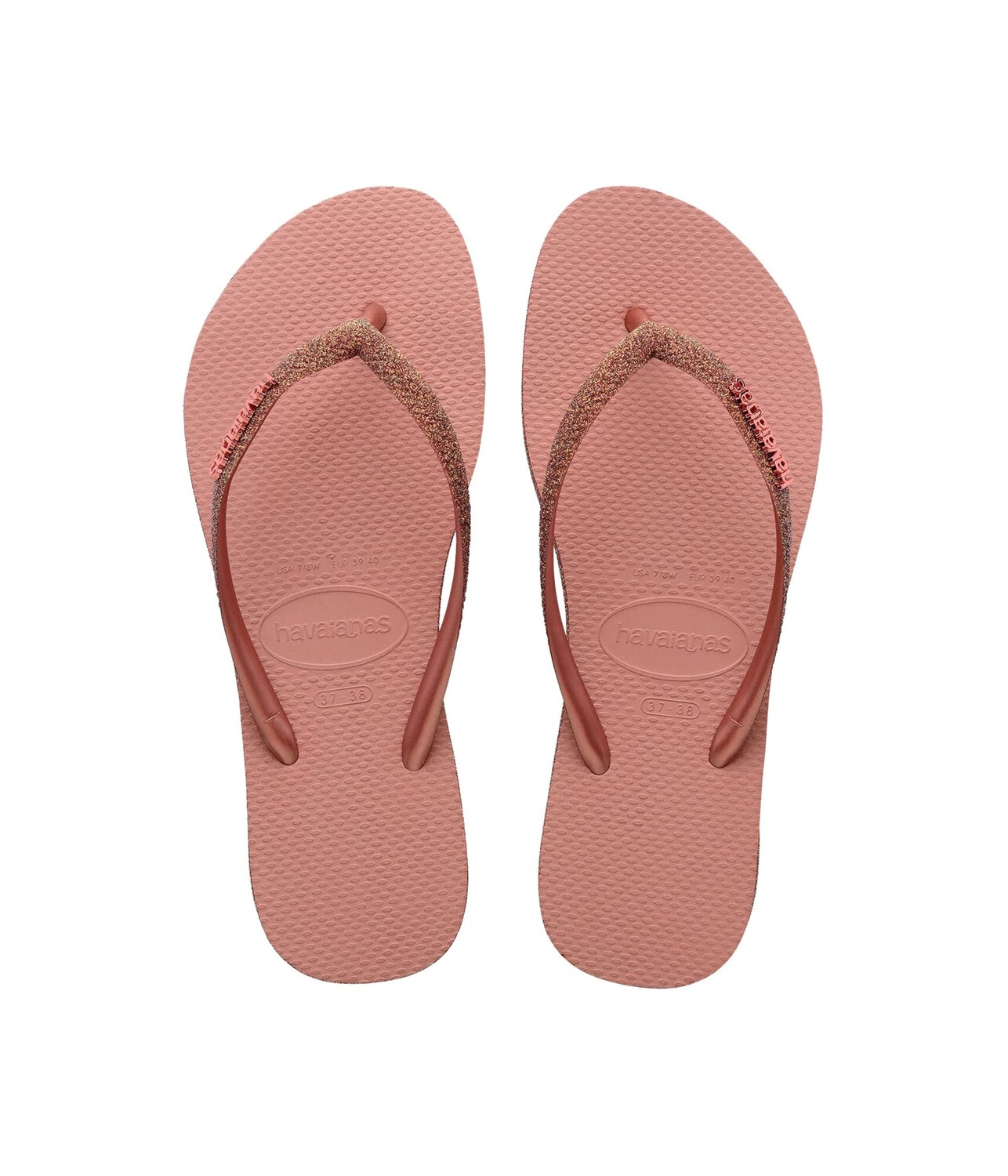 

Сандалии Havaianas, Slim Sparkle II Flip Flop Sandal