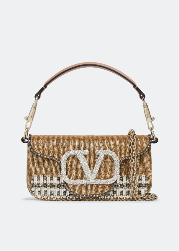 

Сумка VALENTINO GARAVANI Locò small shoulder bag, золотой
