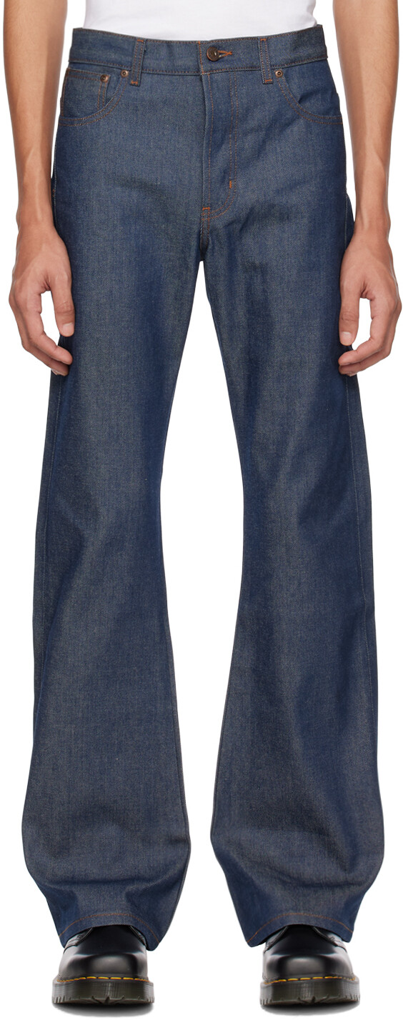 

Джинсы Groovy Guy цвета индиго Naked & Famous Denim