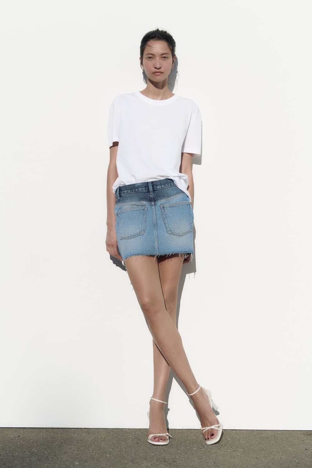 

Базовая футболка ZARA, белый
