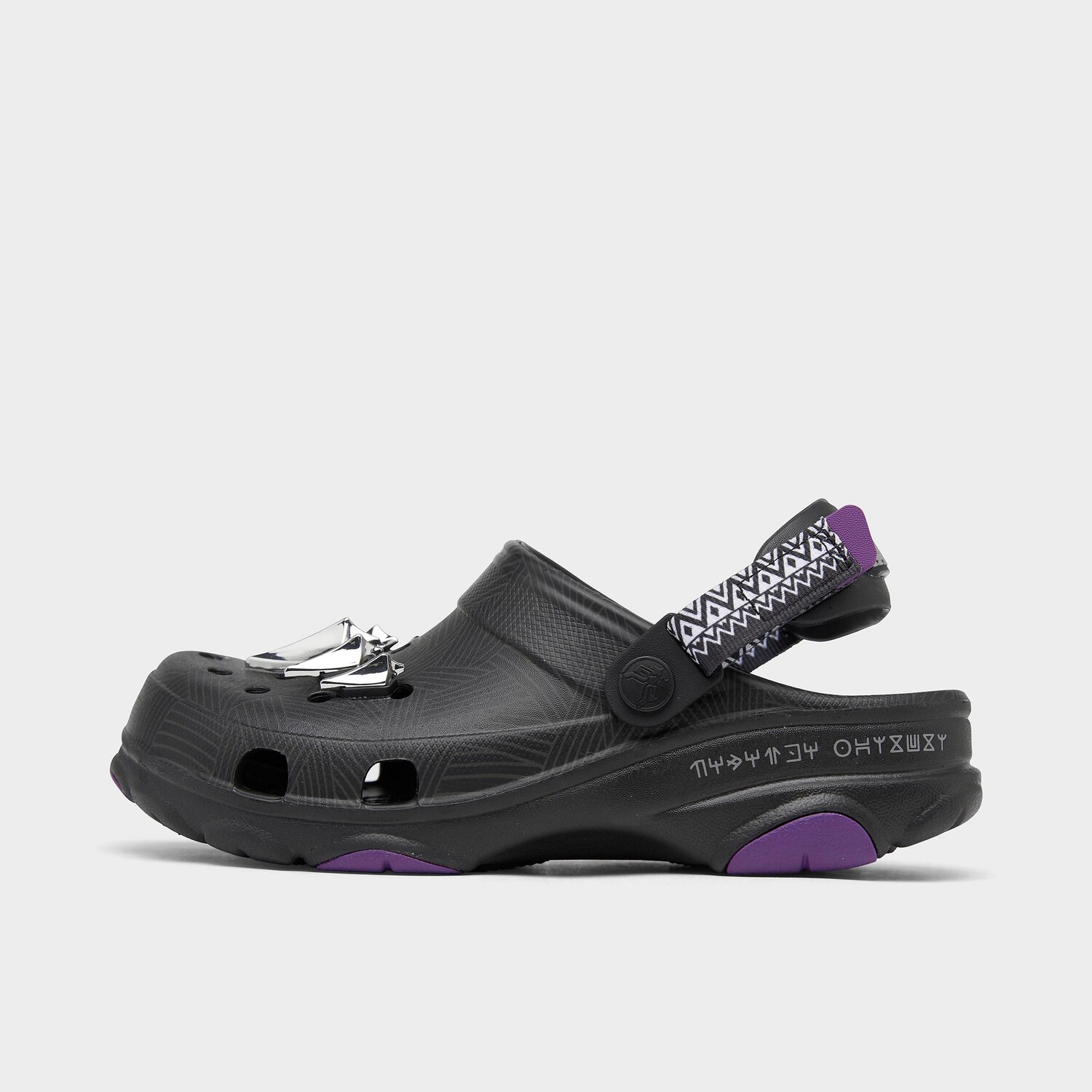 

Классические сабо Crocs All-Terrain Black Panther для больших детей, черный