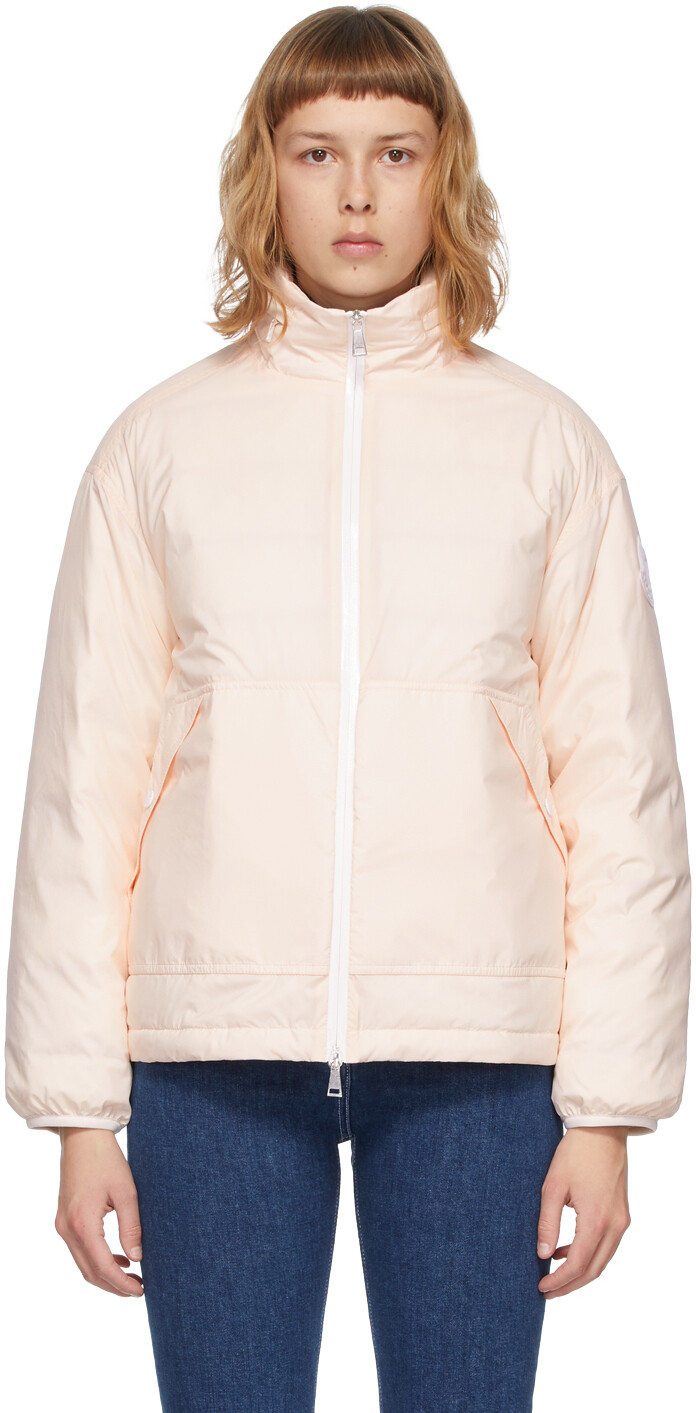 

Розовая пуховая куртка Menchib Moncler