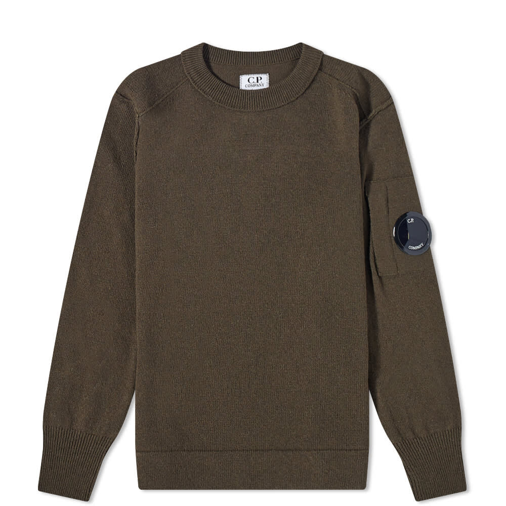 

Джемпер C.P. Company Undersixteen Wool Cashmere Crew Knit, Серый