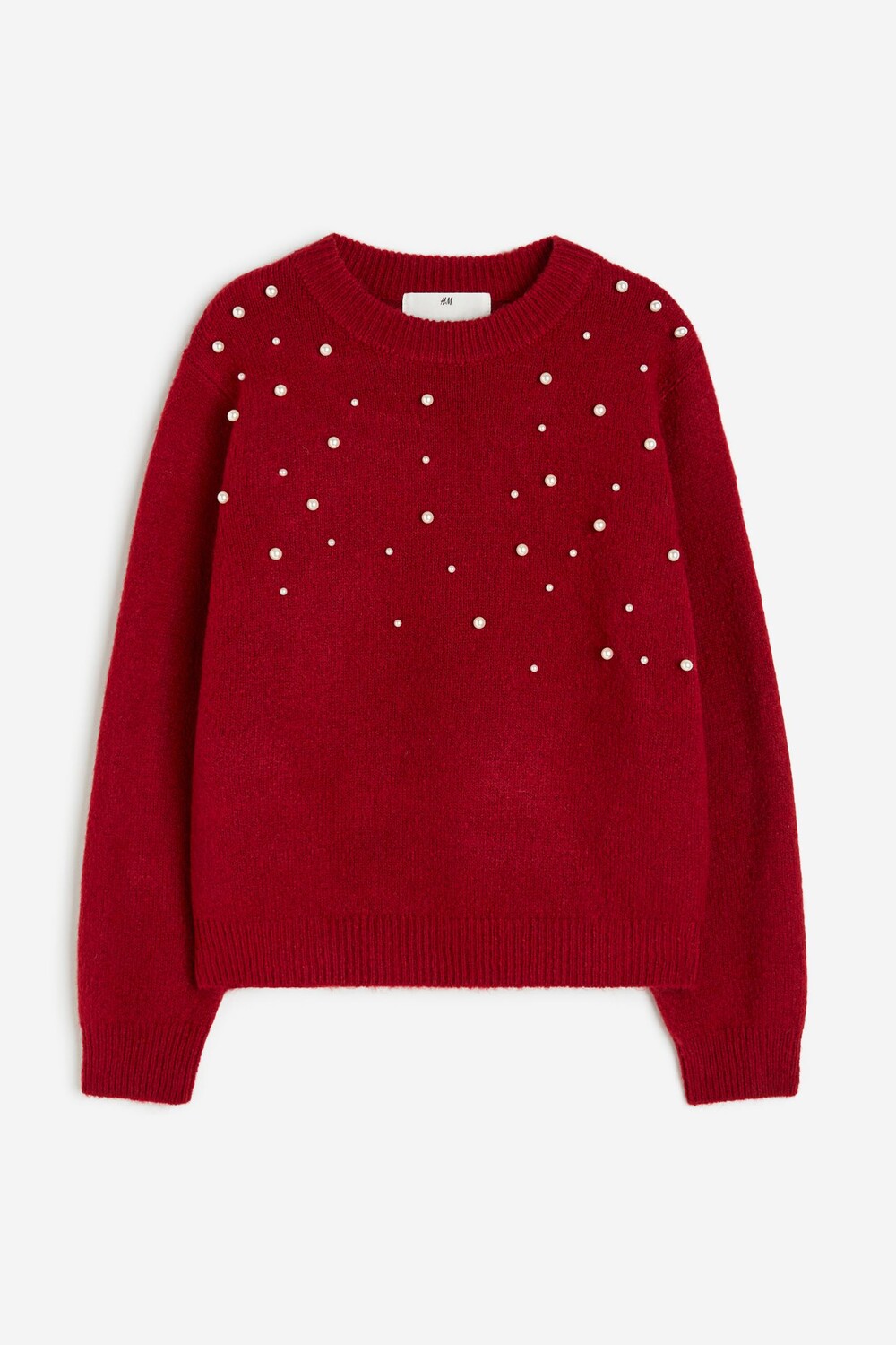 

Свитер H&M, темно-красный