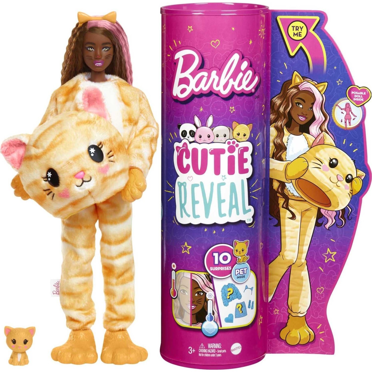 

Barbie Sweet Kitty Plusus Costume Doll and Pet (International)