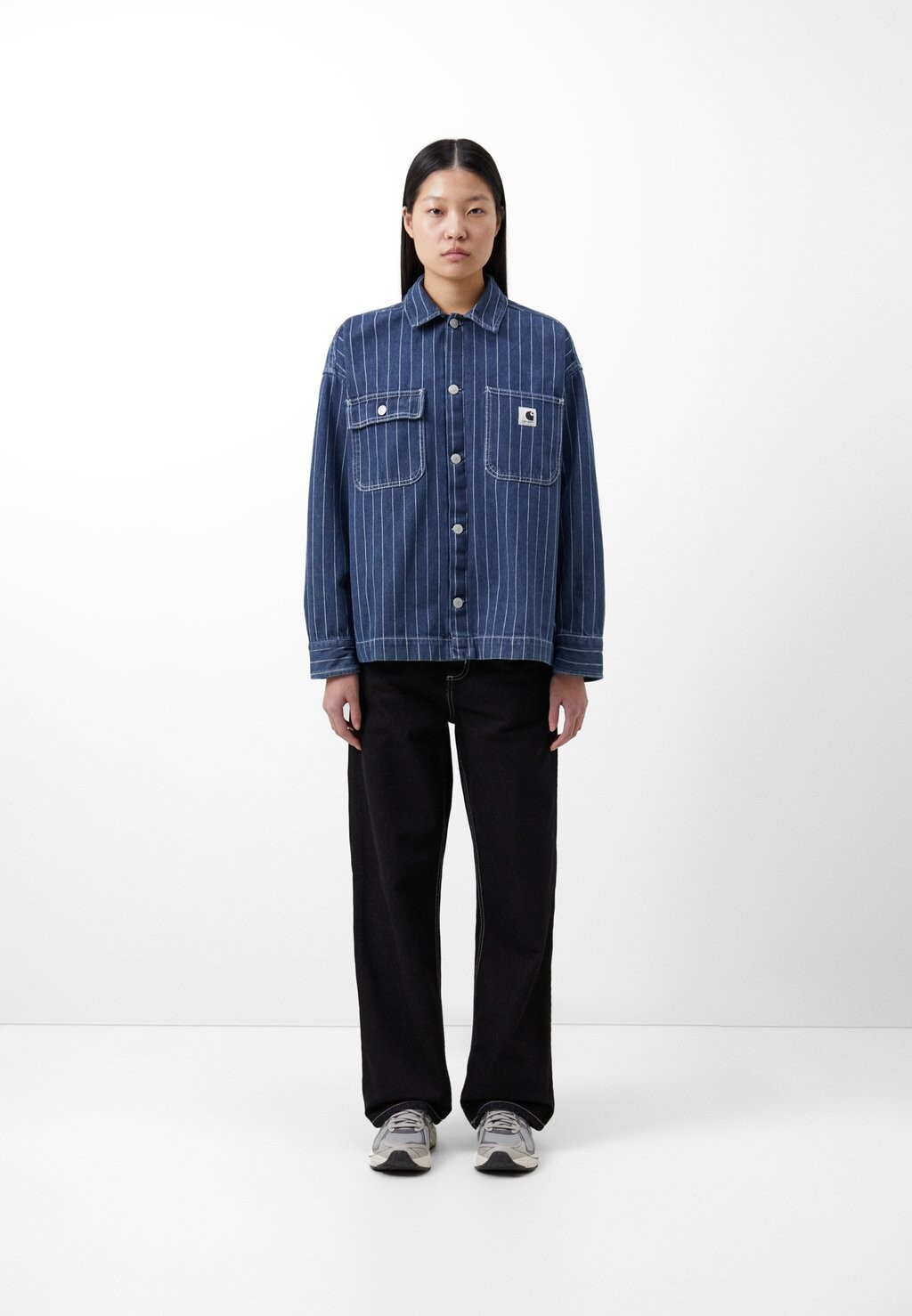

Джинсовая куртка Orlean Carhartt WIP, цвет blue/white