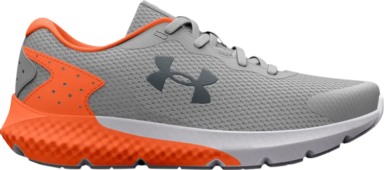 

Кроссовки Under Armour Rogue 3 PS Grey Orange Blast, серый