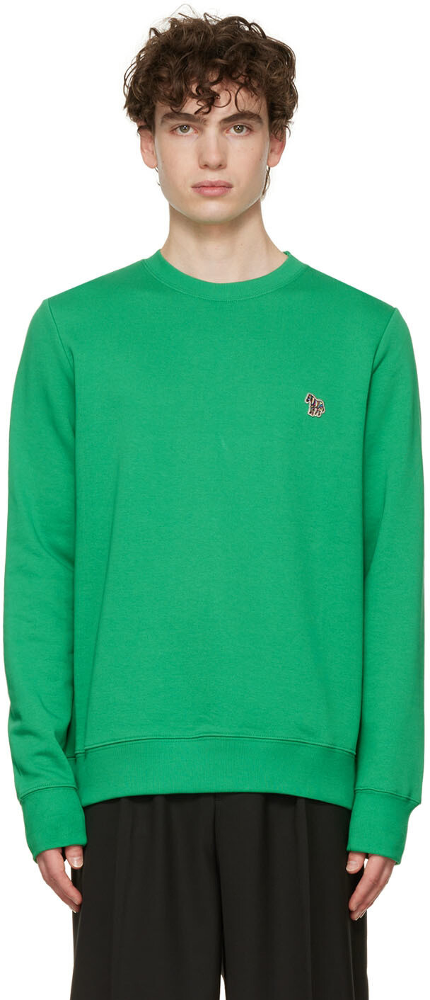 

Зеленый свитшот под зебру PS by Paul Smith