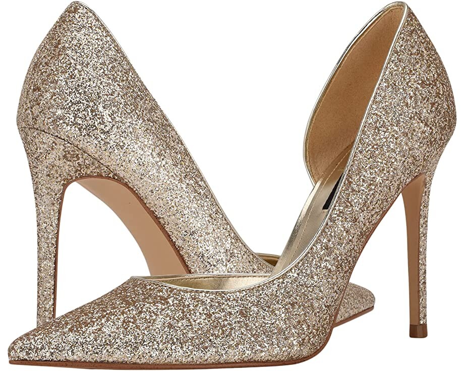 

Туфли на каблуках Folowe P3 Nine West, платино блеск