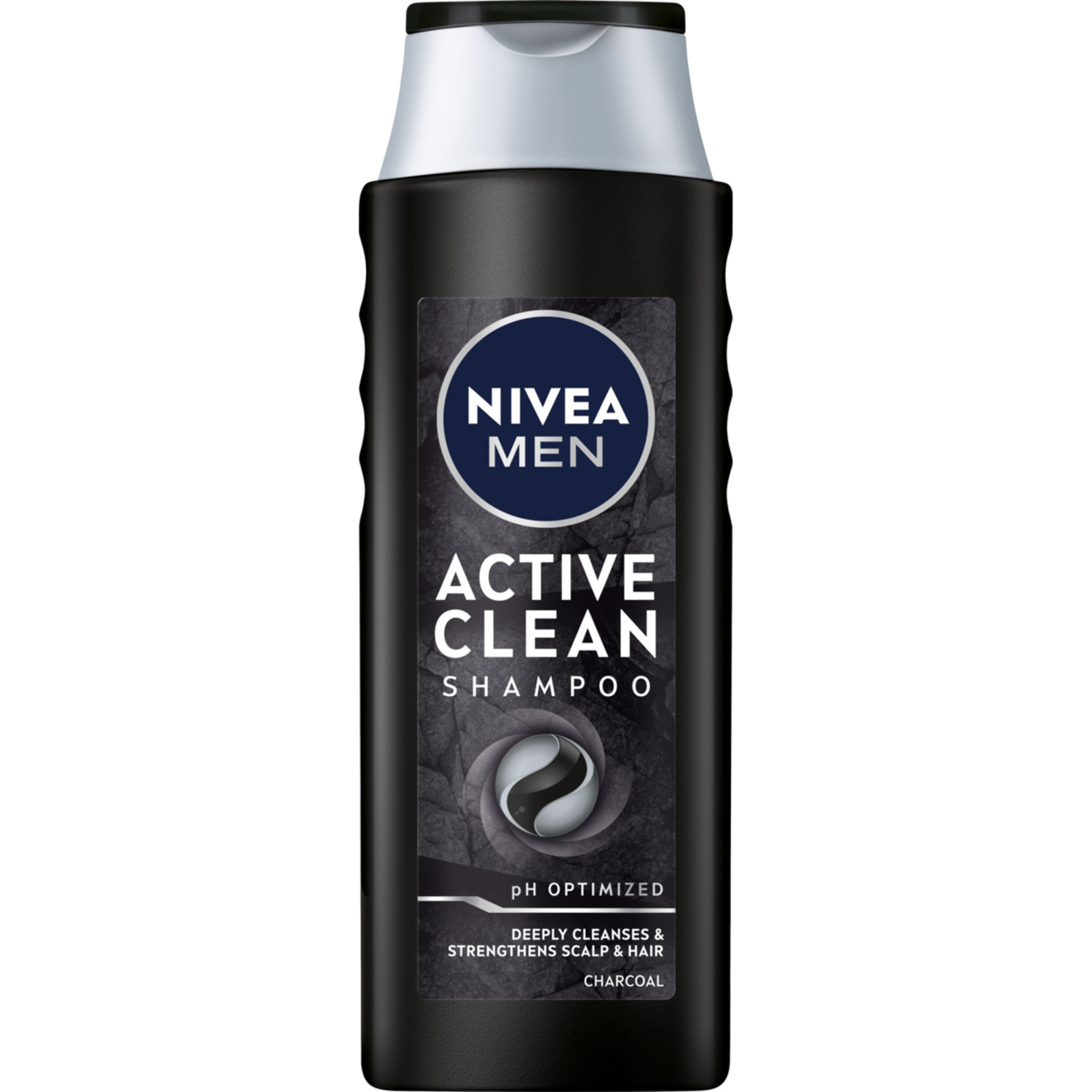 Nivea Men Active Clean шампунь для волос с активированным углем, 400 мл - фото