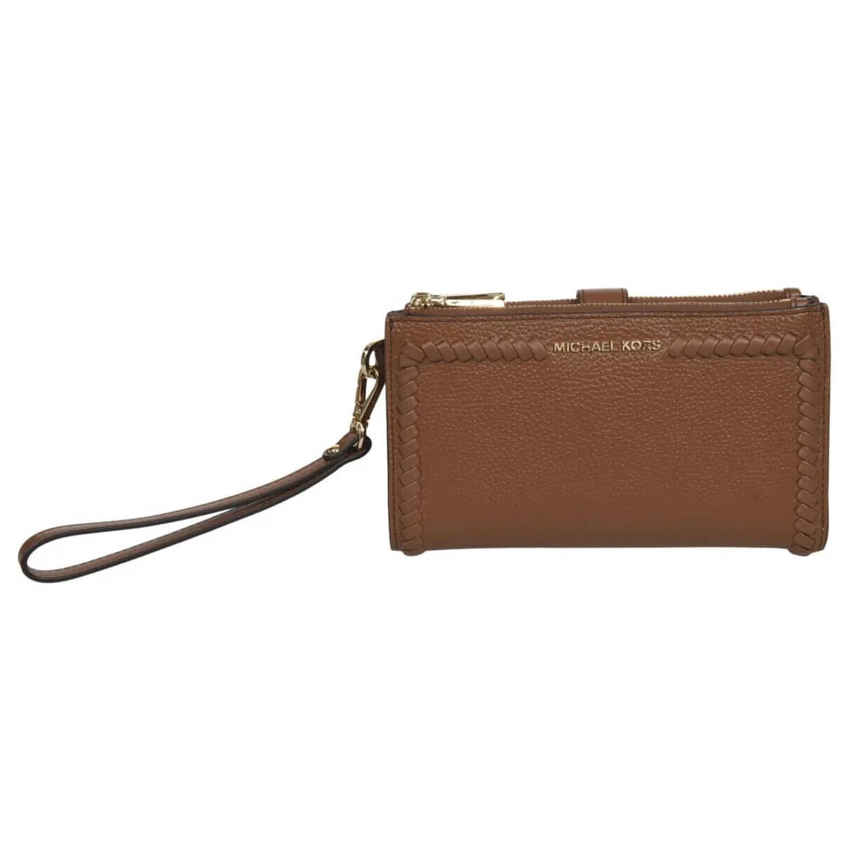 

Бумажник Michael Kors Logo Detail Dual Zip, коричневый