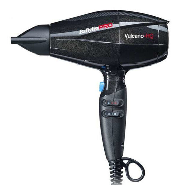 Babyliss Pro Vulcano HQ легкий фен с ионизацией 2400Вт, 1 шт. babyliss pro veneziano hq фен с ионизацией 2200вт 1 шт