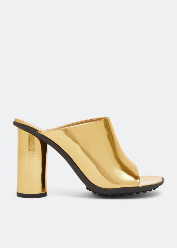 

Мюли BOTTEGA VENETA Atomic mules, золотой