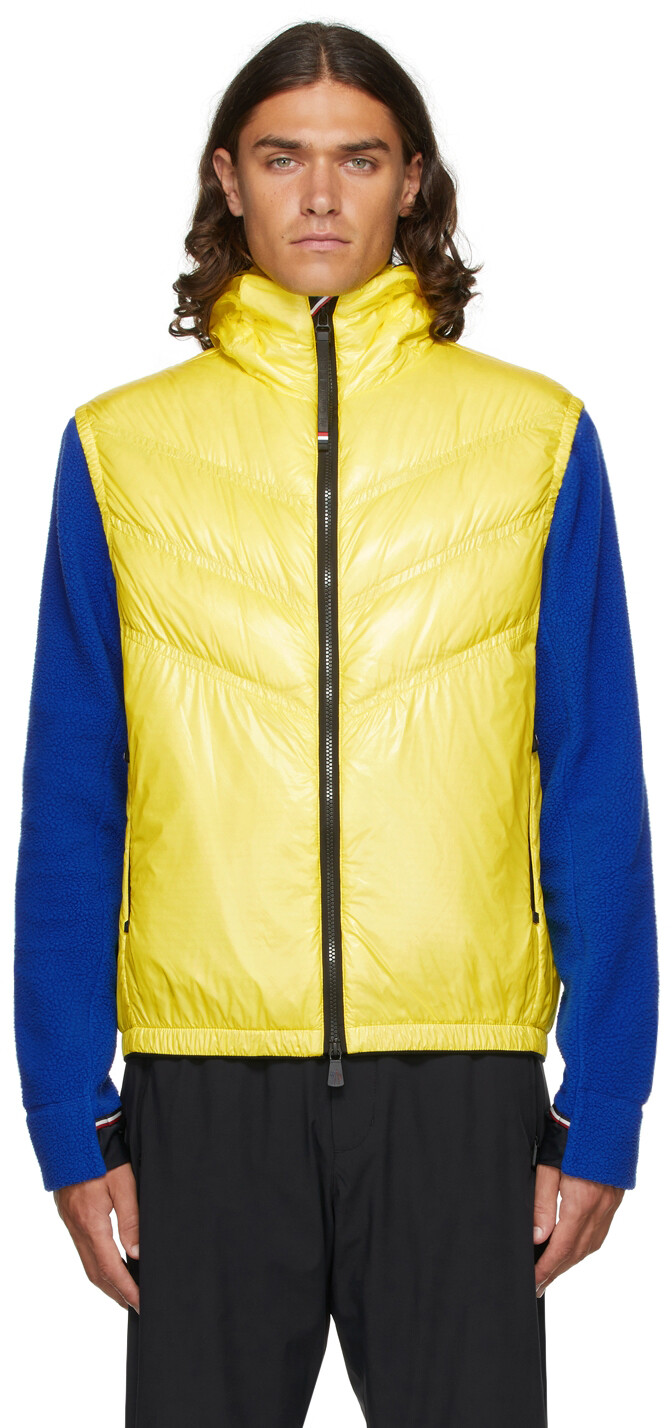 

Желтая куртка-салантин Moncler Grenoble, Желтый