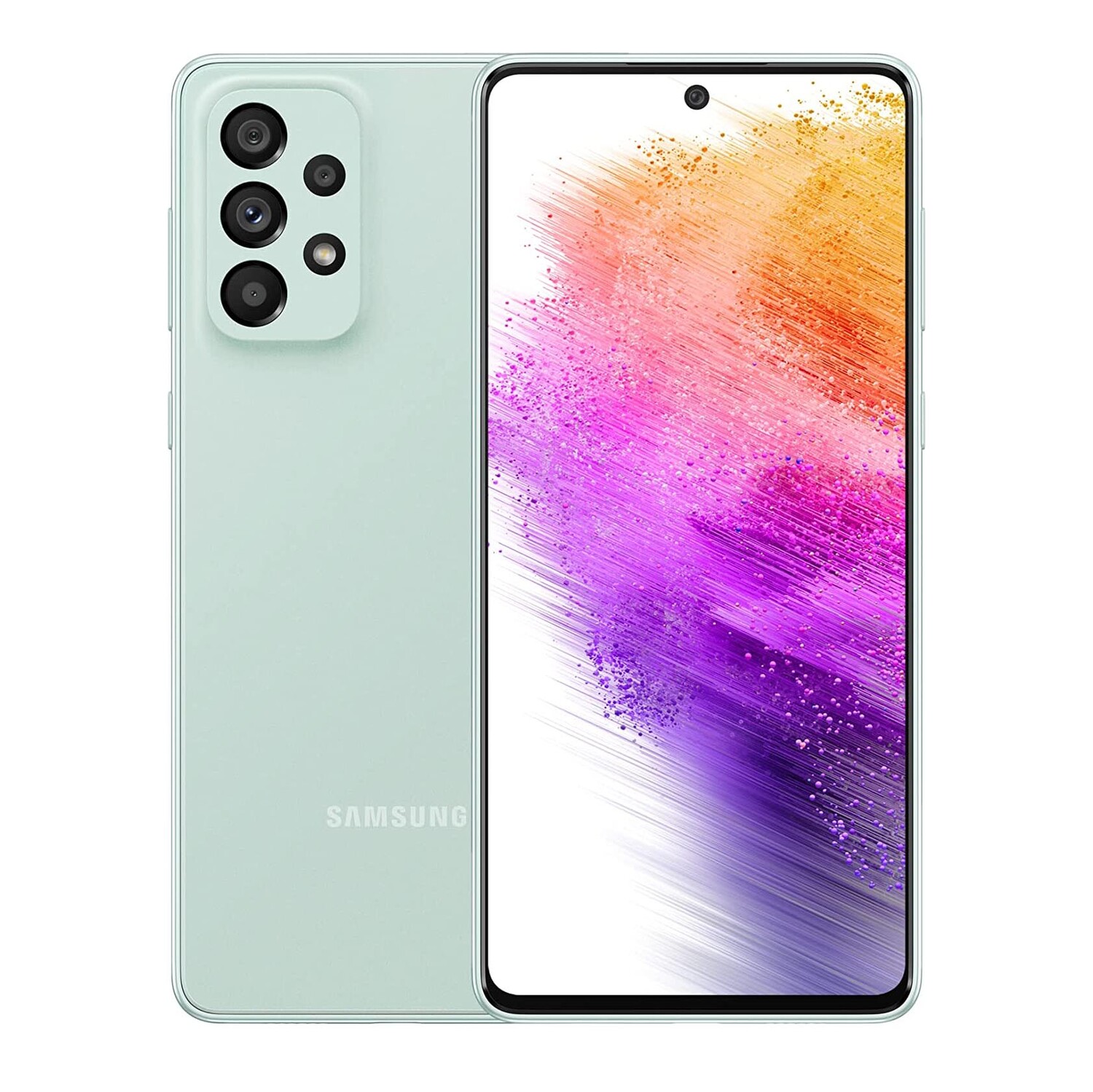 

Смартфон Samsung Galaxy A73 5G 8/128Гб, мятный, Зеленый