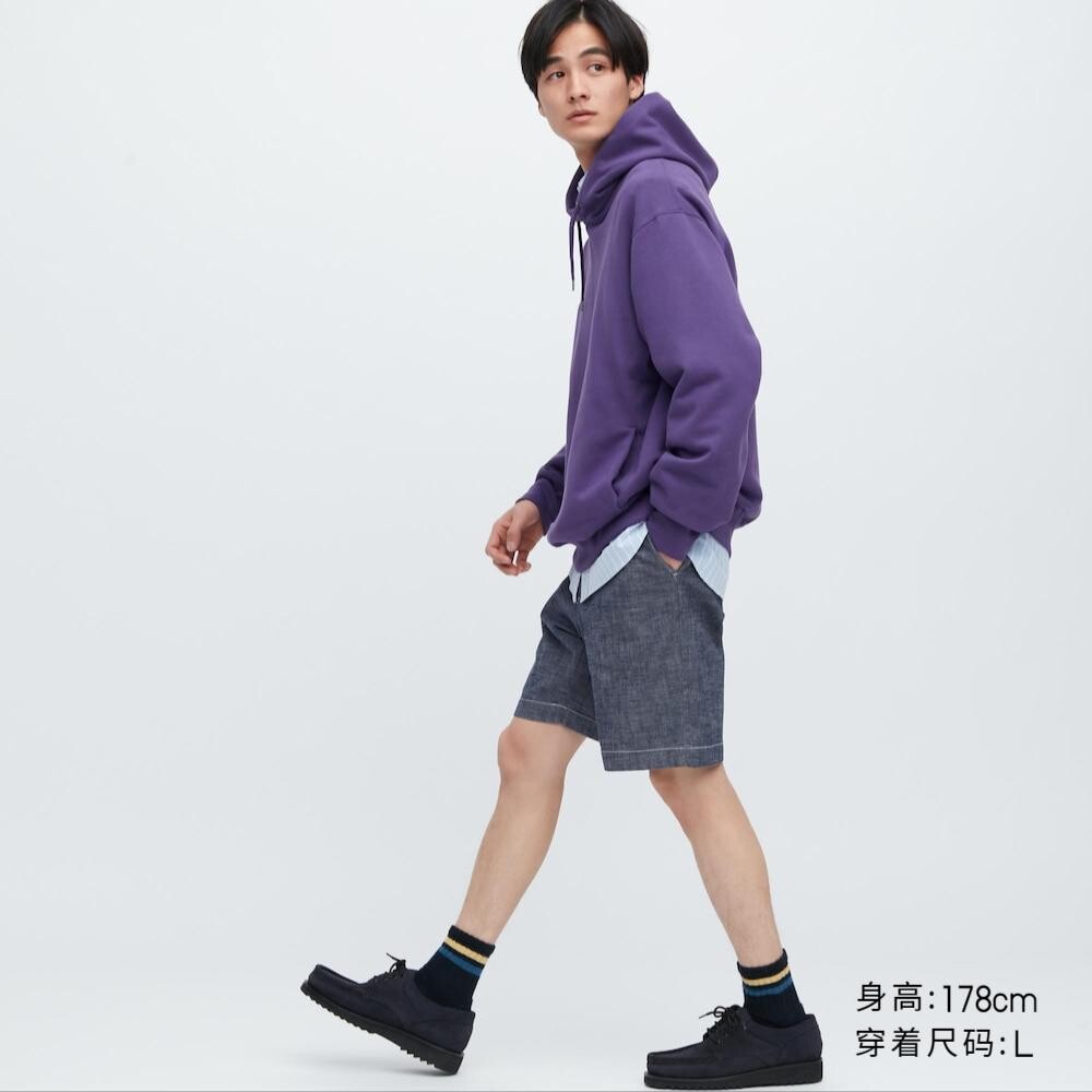 

Шорты унисекс Uniqlo, синий