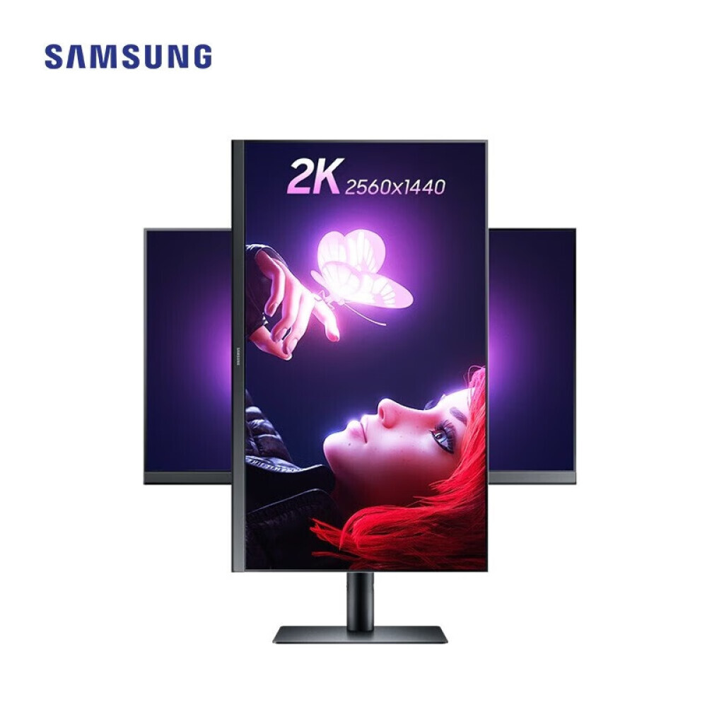 

Монитор Samsung S27B612EQC 27" IPS 2K 75Гц с подъемно-поворотной конструкцией