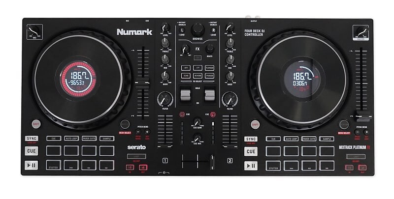 

DJ-контроллер Numark Mixtrack Platinum FX 4-Deck Serato DJ Controller с дисплеями
