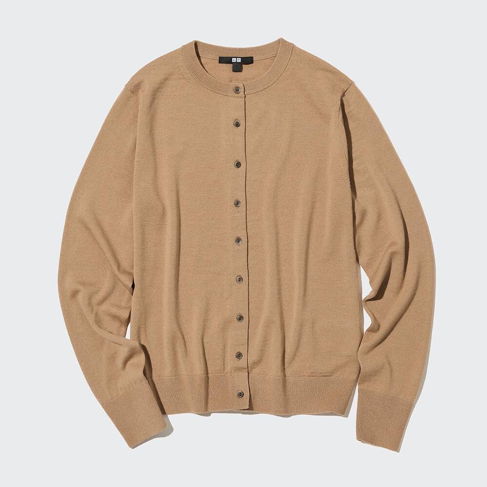 

Кардиган Uniqlo, бежевый
