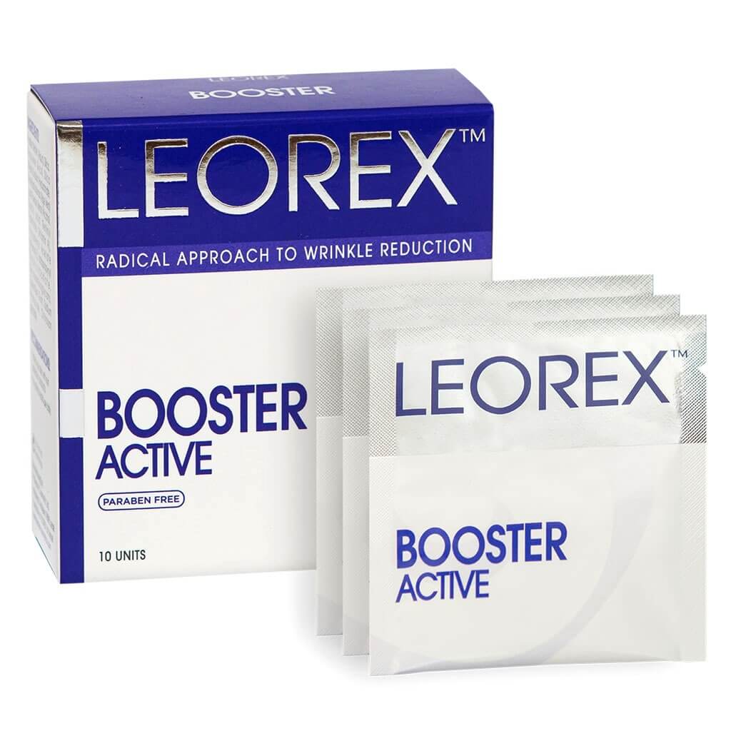 цена Бустер (маска) от морщин и нарушения пигментации Leorex Booster Active, 10 сашетов