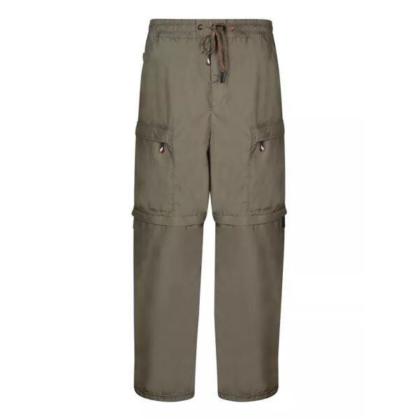 

Брюки brown nylon trousers Moncler, зеленый