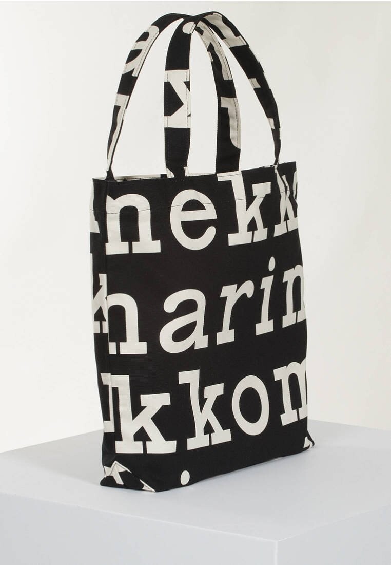 

Сумка-тоут Marimekko, черный/белый
