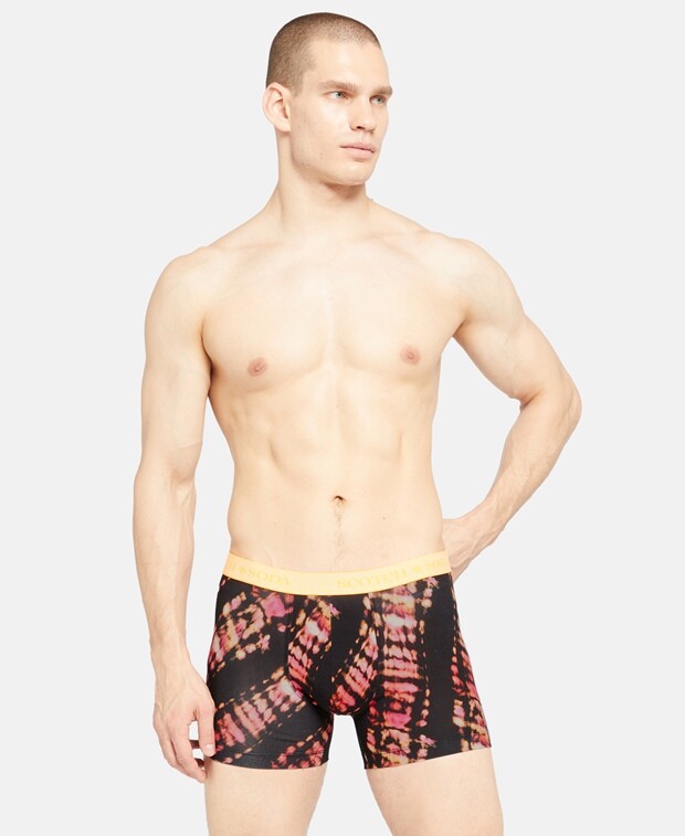 

Боксеры, комплект из 4 шт. Scotch & Soda, черный