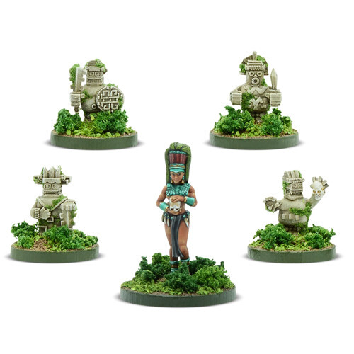 

Миниатюра Warlord Games Mythic Americas: Maya - Ah Kin Priestess