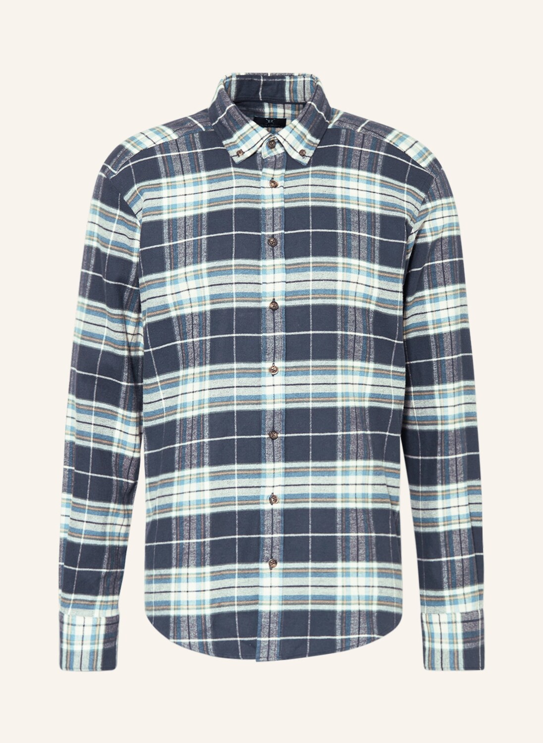 Рубашка STROKESMAN'S Regular Fit, темно-синий рубашка uniqlo flannel regular fit темно синий