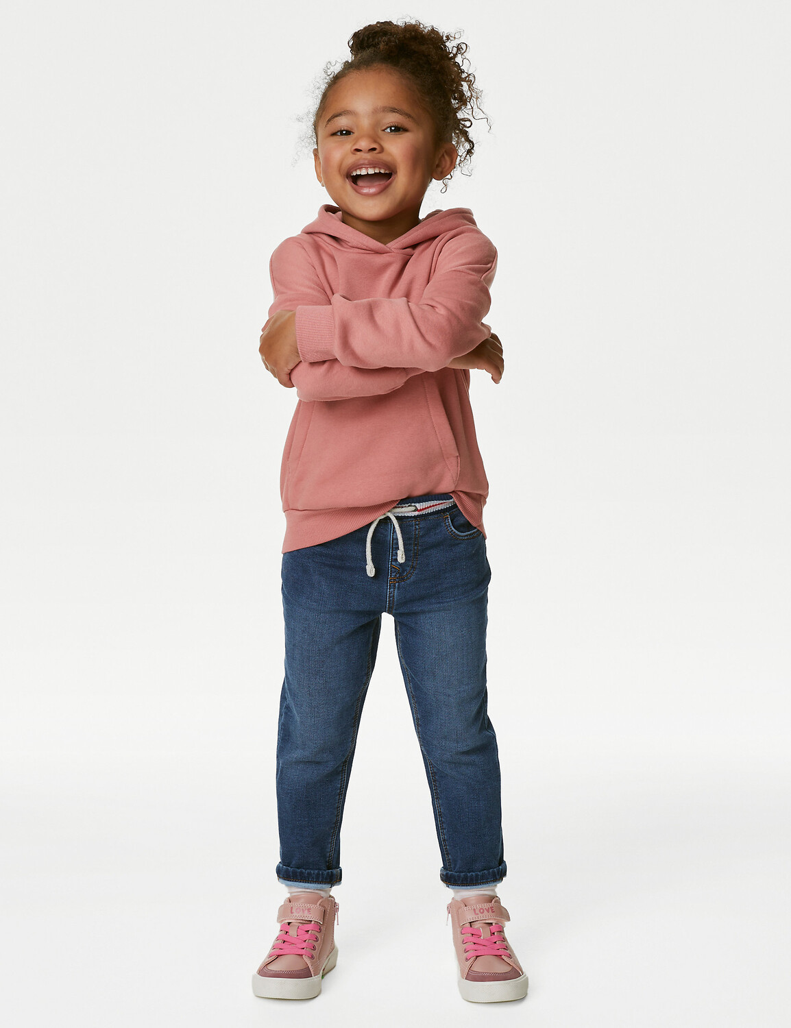 

Обычные джинсы (2–8 лет) Marks & Spencer, деним