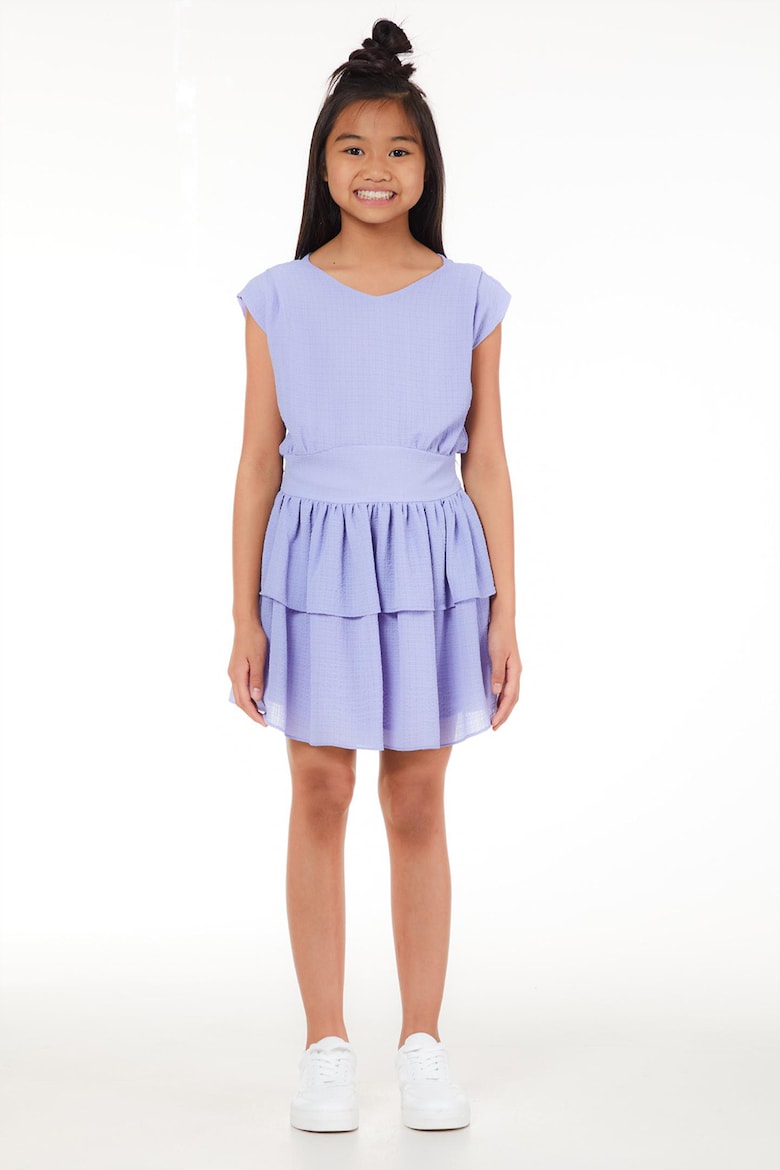 Вырезанное платье с точкой Liu Jo, фиолетовый