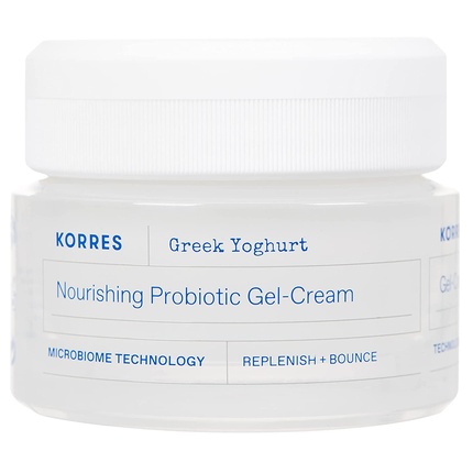 Питательный гель-крем с пробиотиком «Греческий йогурт» для нормальной комбинированной кожи 40мл, Korres