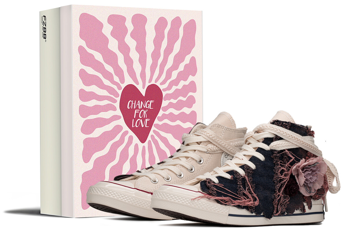 

1970-е годы. Кеды унисекс с высоким берцем, фиолетовые/розовые Converse