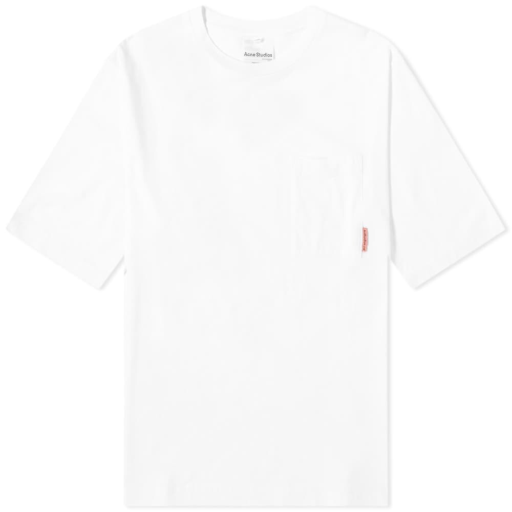 

Футболка Acne Studios Edie Pink Label Tee, Белый