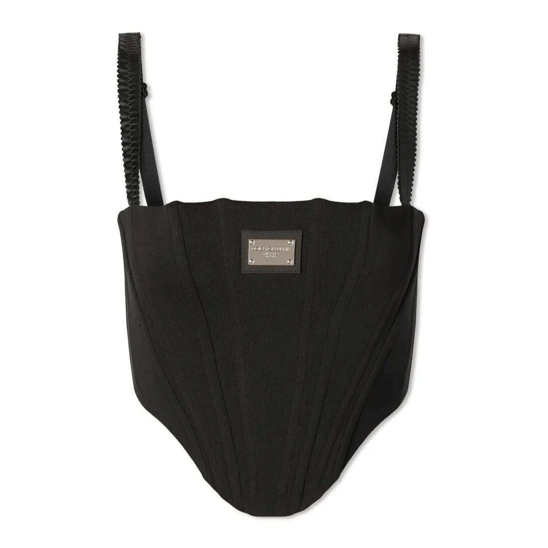 

Топ Dolce&Gabbana Cropped Corset, черный