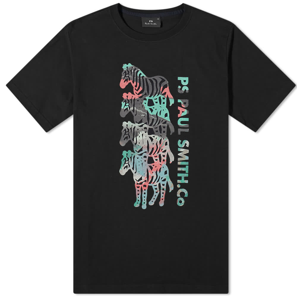 

Футболка Paul Smith Multi Zebra Tee