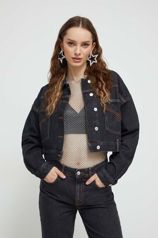 

Джинсовая куртка Moschino Jeans, черный