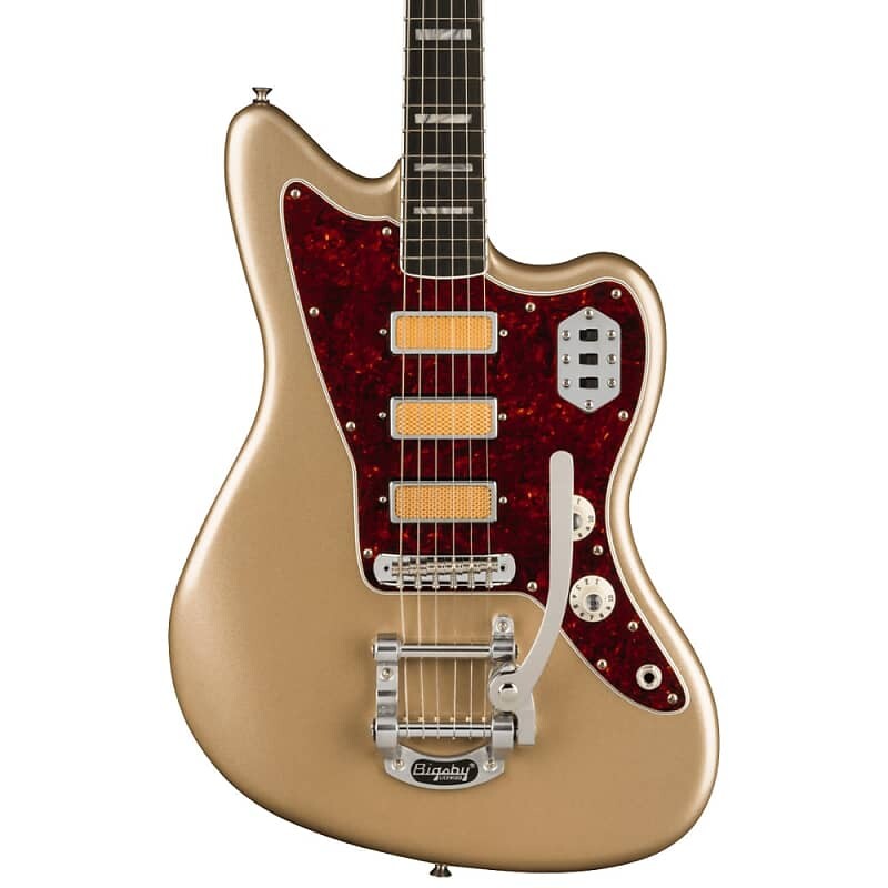 

Fender Gold Foil Jazzmaster — Shoreline Gold